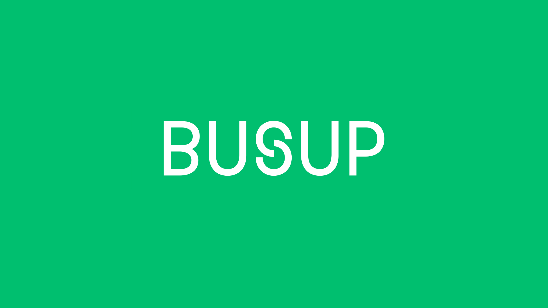 Busup — Custom font
