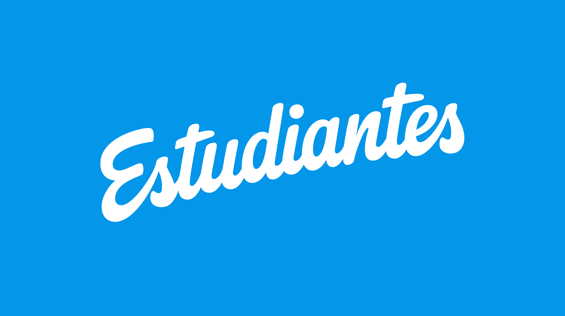 Movistar Estudiantes — Font modification & wordmark
