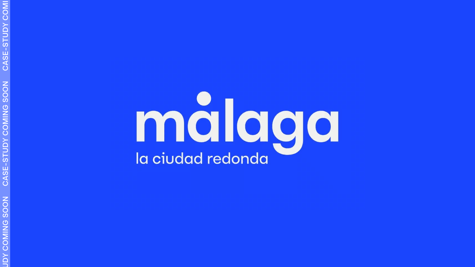 Málaga — Custom font
